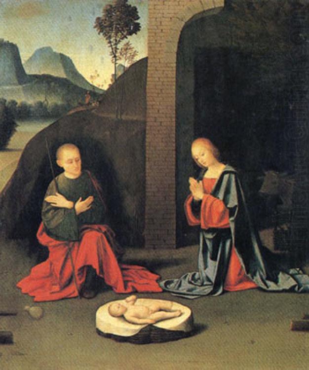 Giovanni Battista Ortolano The Nativity (mk05) china oil painting image